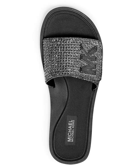 michael kors women's slide sandals